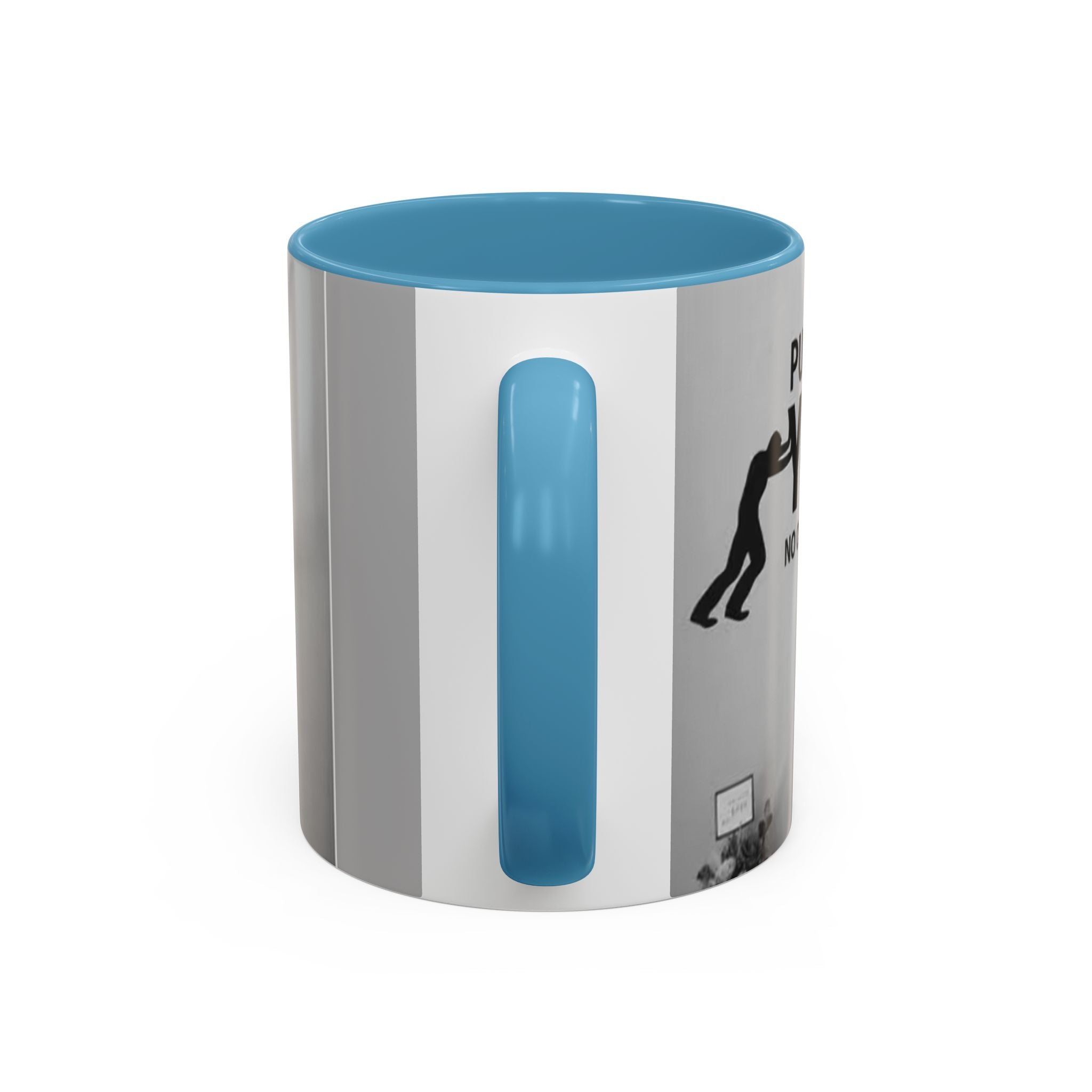 Motivational Accent Coffee Mug — "Do It Yourself" Black Interior - Motivational Quotes