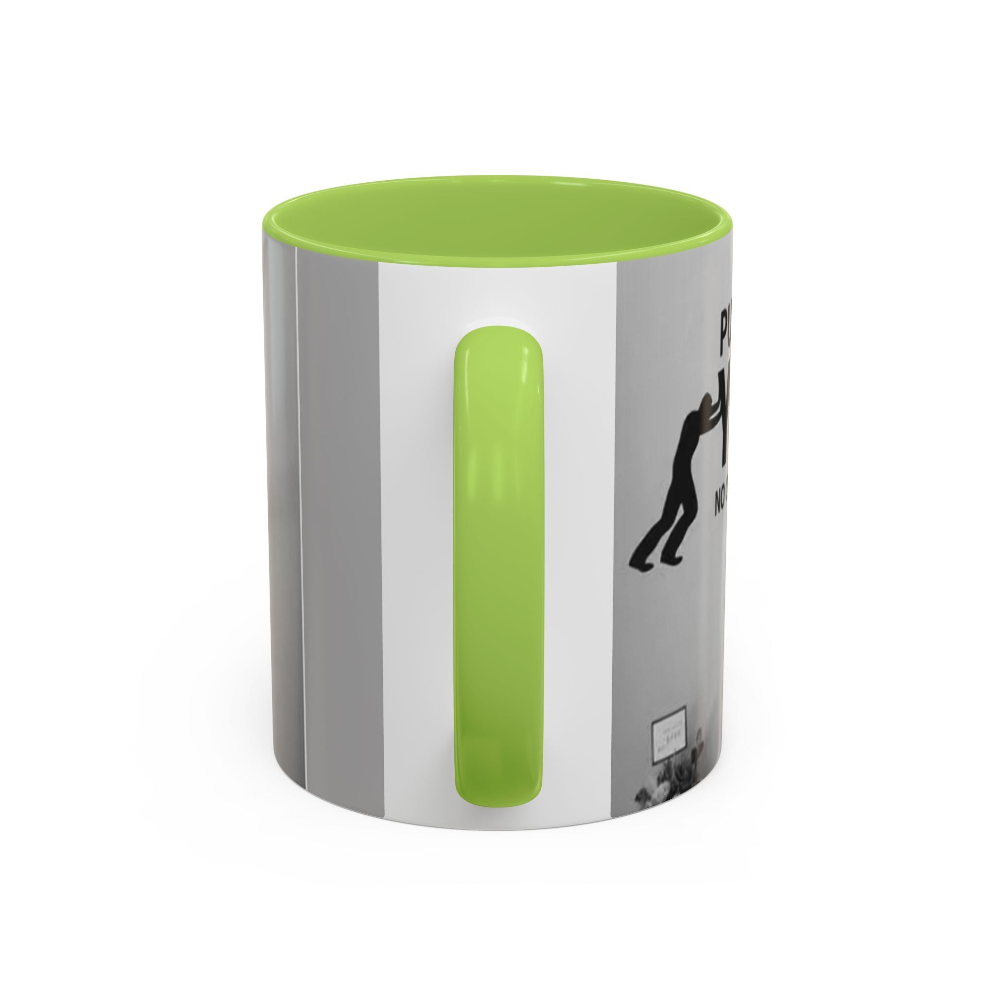 Motivational Accent Coffee Mug — "Do It Yourself" Black Interior - Motivational Quotes