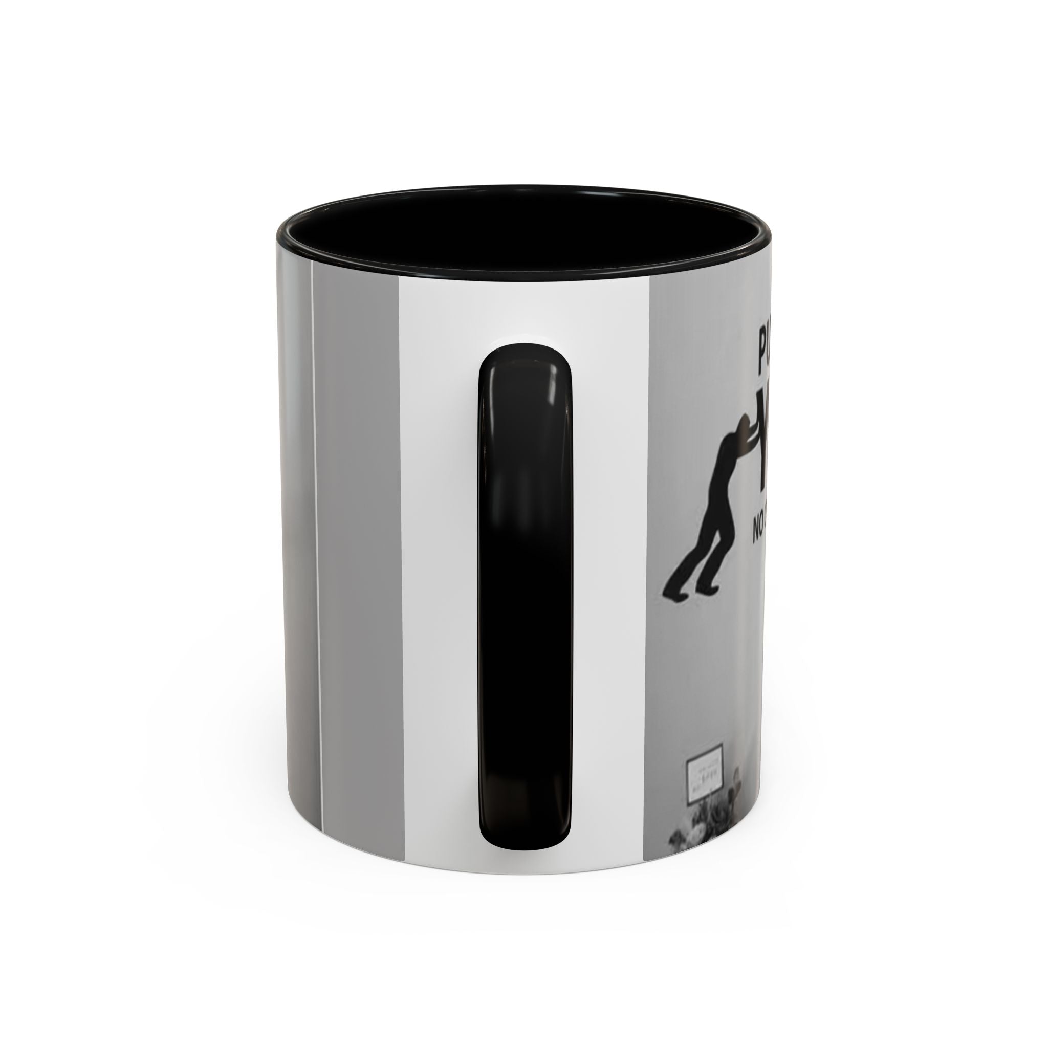 Motivational Accent Coffee Mug — "Do It Yourself" Black Interior - Motivational Quotes