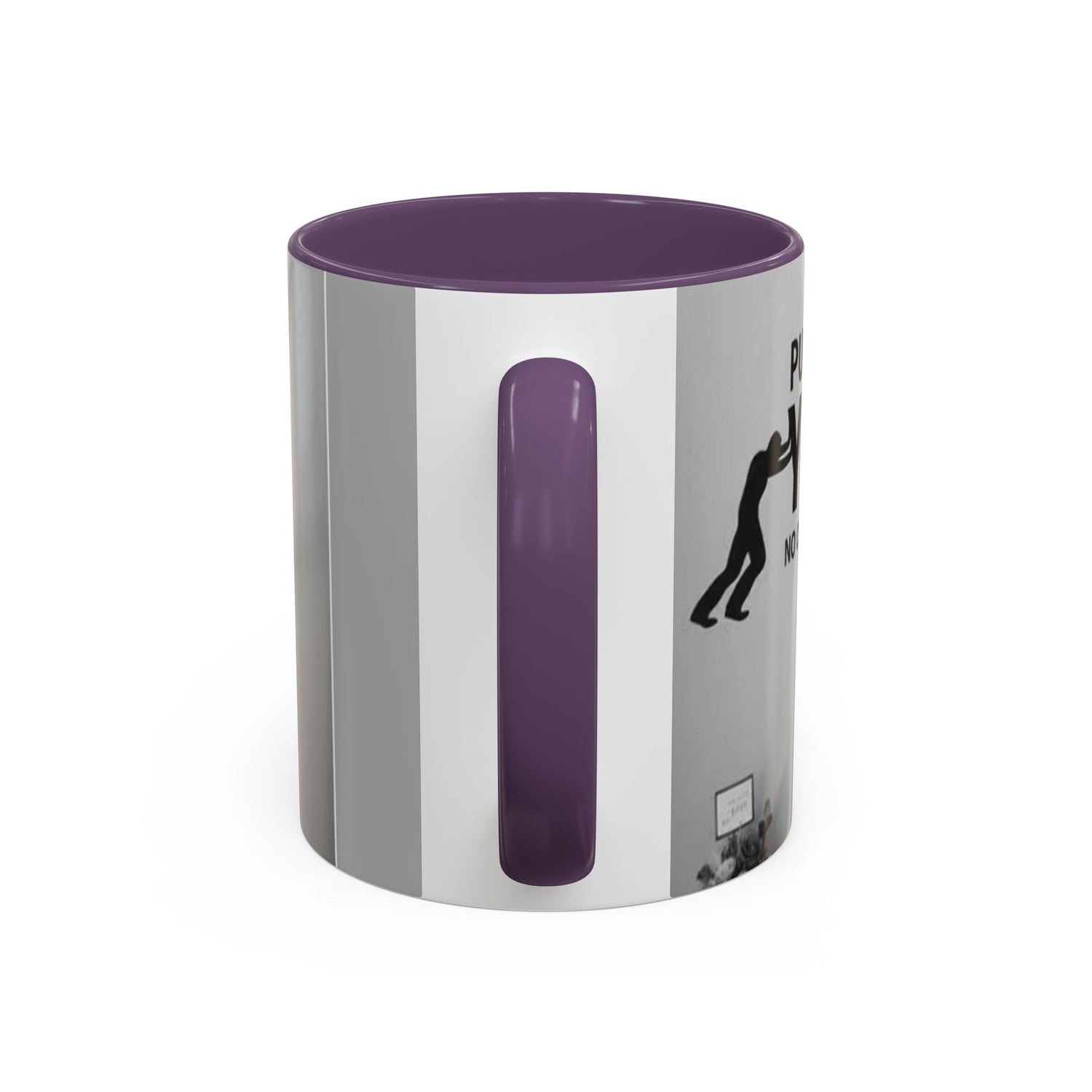 Motivational Accent Coffee Mug — "Do It Yourself" Black Interior - Motivational Quotes