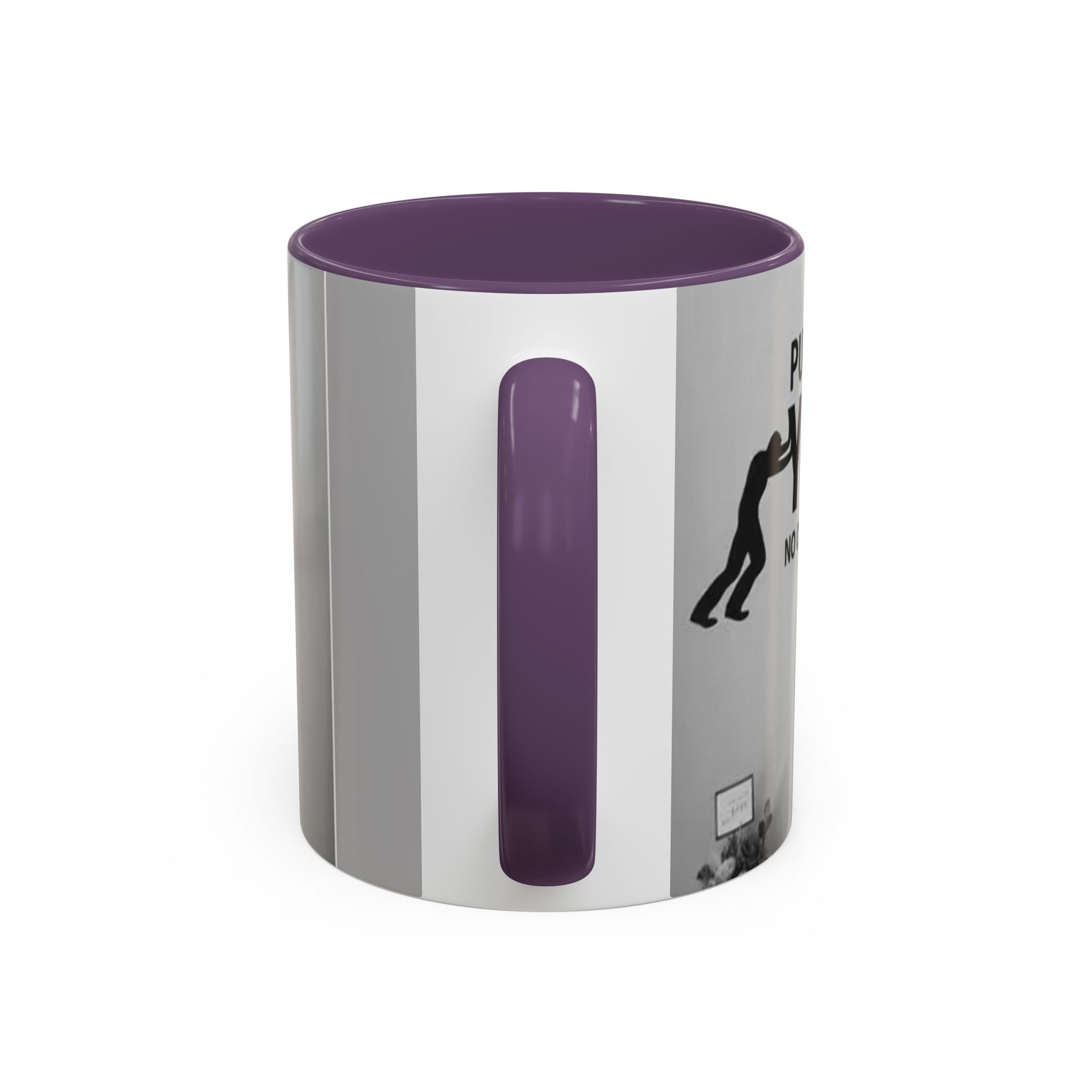 Motivational Accent Coffee Mug — "Do It Yourself" Black Interior