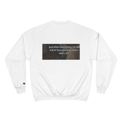 Faith Prayer Sweatshirt — Inspirational Scripture &amp; Gratitude Message with motivational quote on the back.
