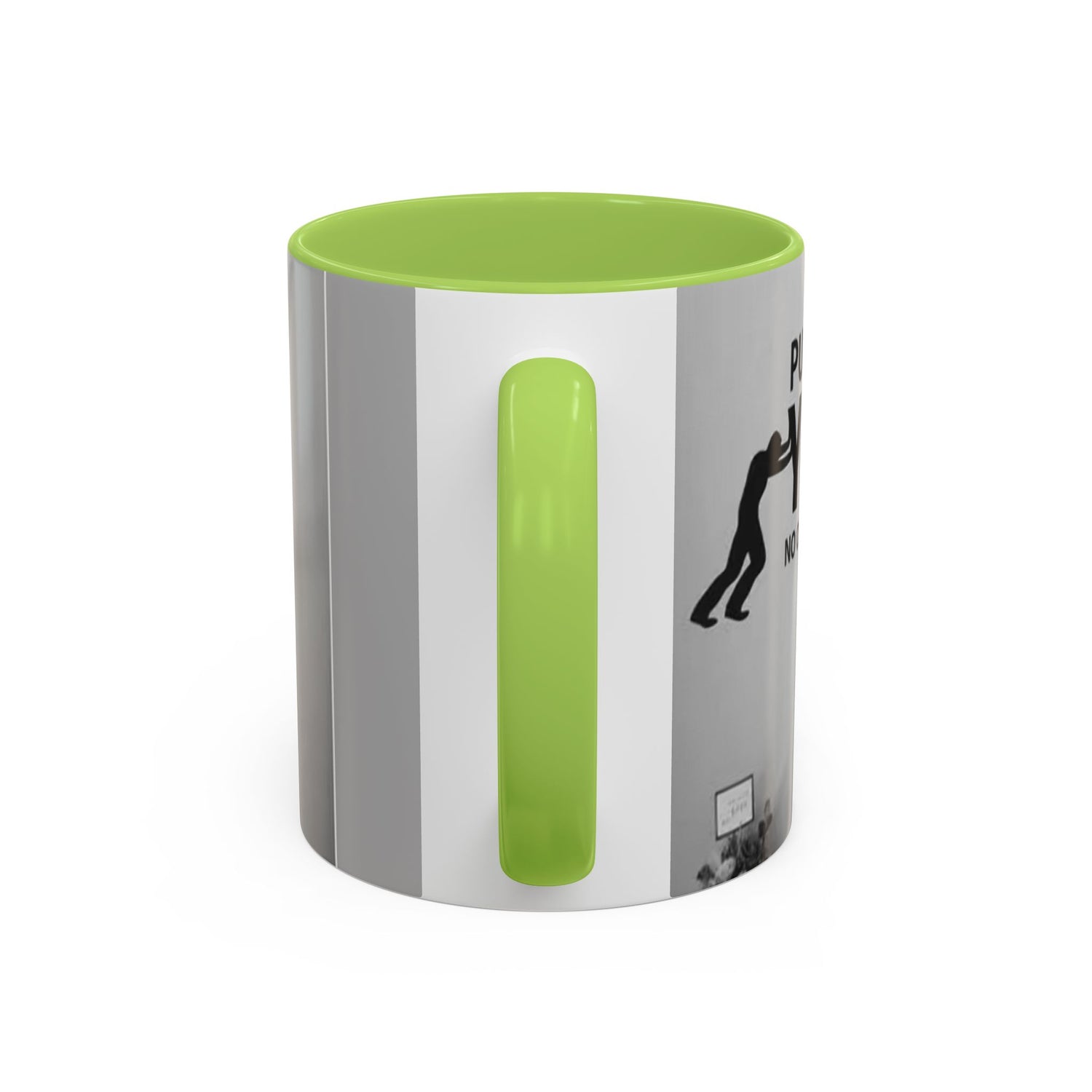 Motivational Accent Coffee Mug — "Do It Yourself" Black Interior - Motivational Quotes