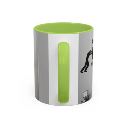 Motivational Accent Coffee Mug — "Do It Yourself" Black Interior - Motivational Quotes