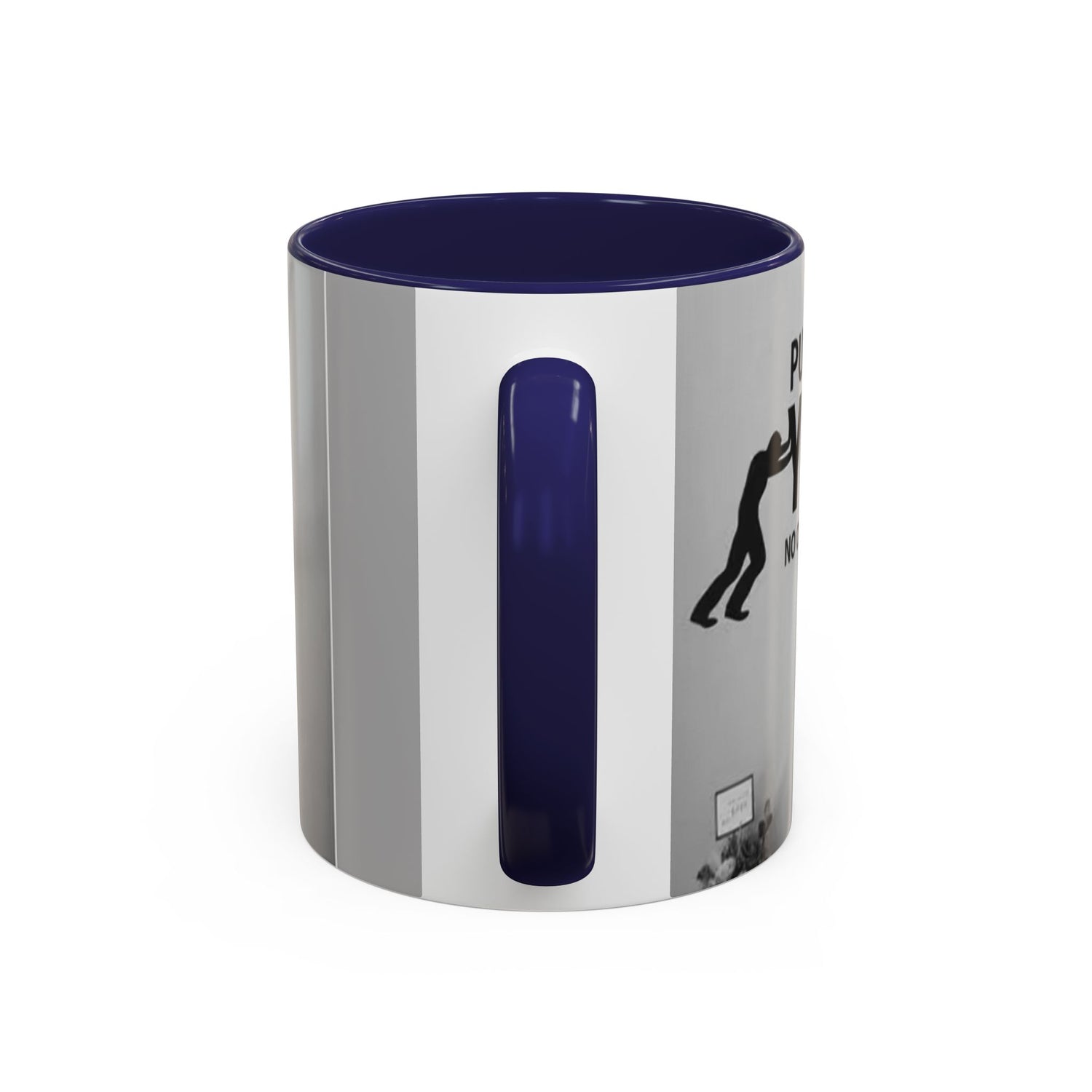 Motivational Accent Coffee Mug — "Do It Yourself" Black Interior - Motivational Quotes