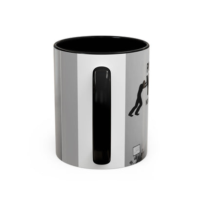 Motivational Accent Coffee Mug — "Do It Yourself" Black Interior - Motivational Quotes