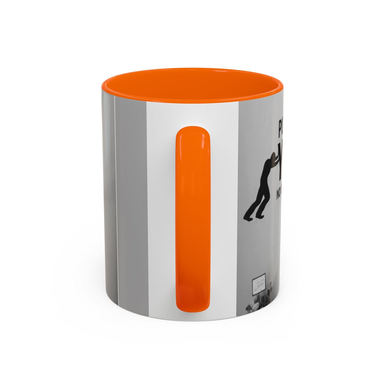 Motivational Accent Coffee Mug — "Do It Yourself" Black Interior - Motivational Quotes