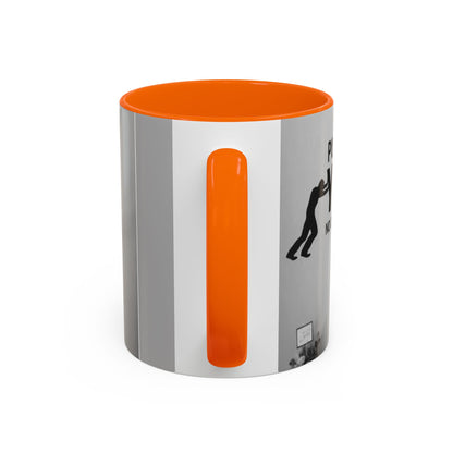 Motivational Accent Coffee Mug — "Do It Yourself" Black Interior - Motivational Quotes