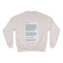 Faith Prayer Sweatshirt — Inspirational Scripture & Gratitude Message featuring a heartfelt prayer and motivational design.
